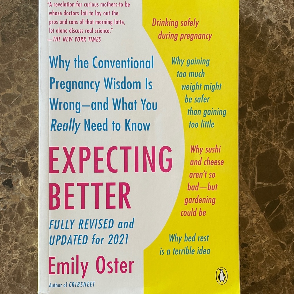 Expecting Better Book Pregnancy